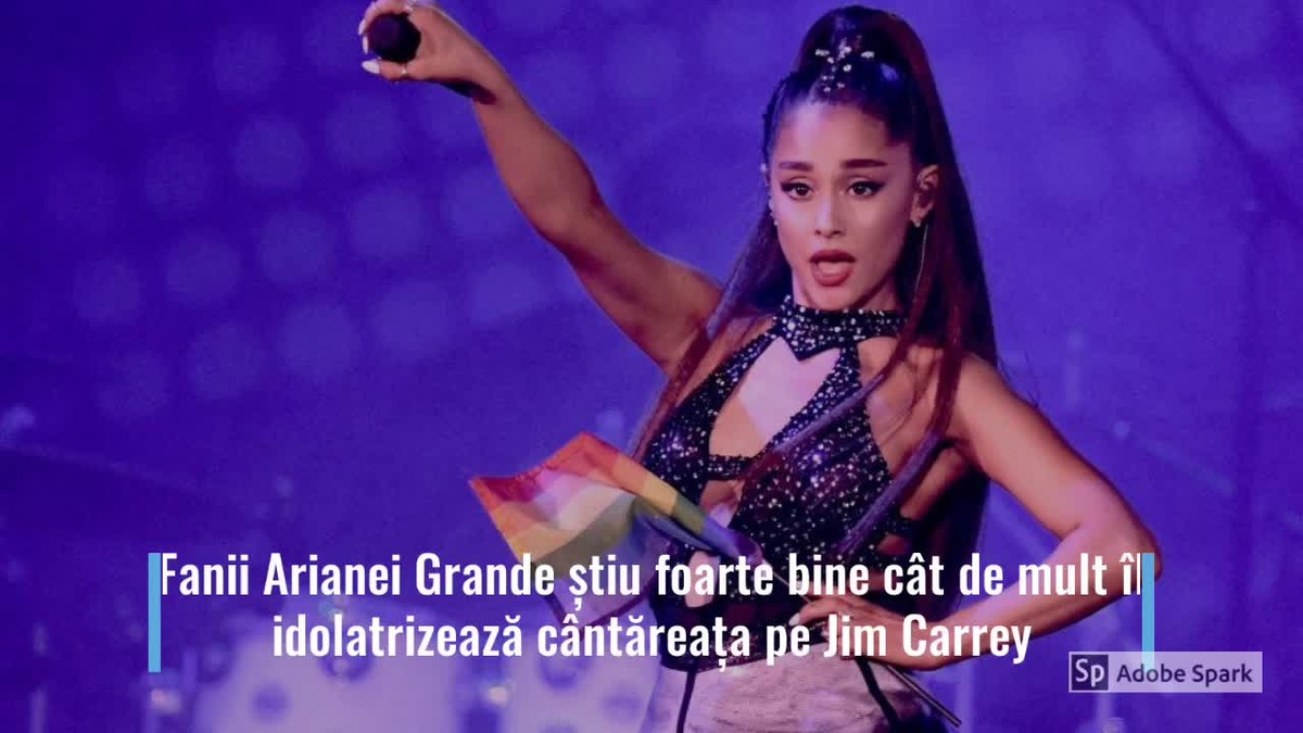 Ariana Grande È™i A Indeplinit Cel Mai Mare Vis AlÄƒturi De Jim Carrey Exclusiv Pro Tv Plus Pro Tv Plus
