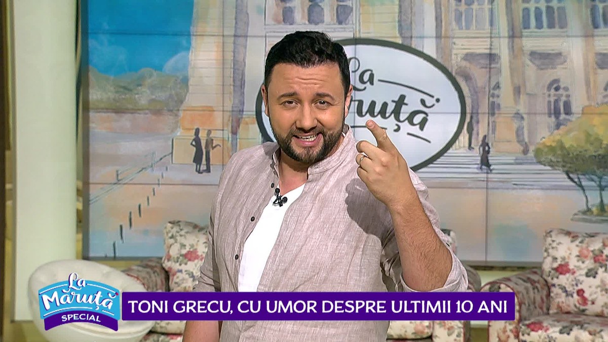 Toni Grecu, cu umor despre ultimii 10 ani | La Măruță ...