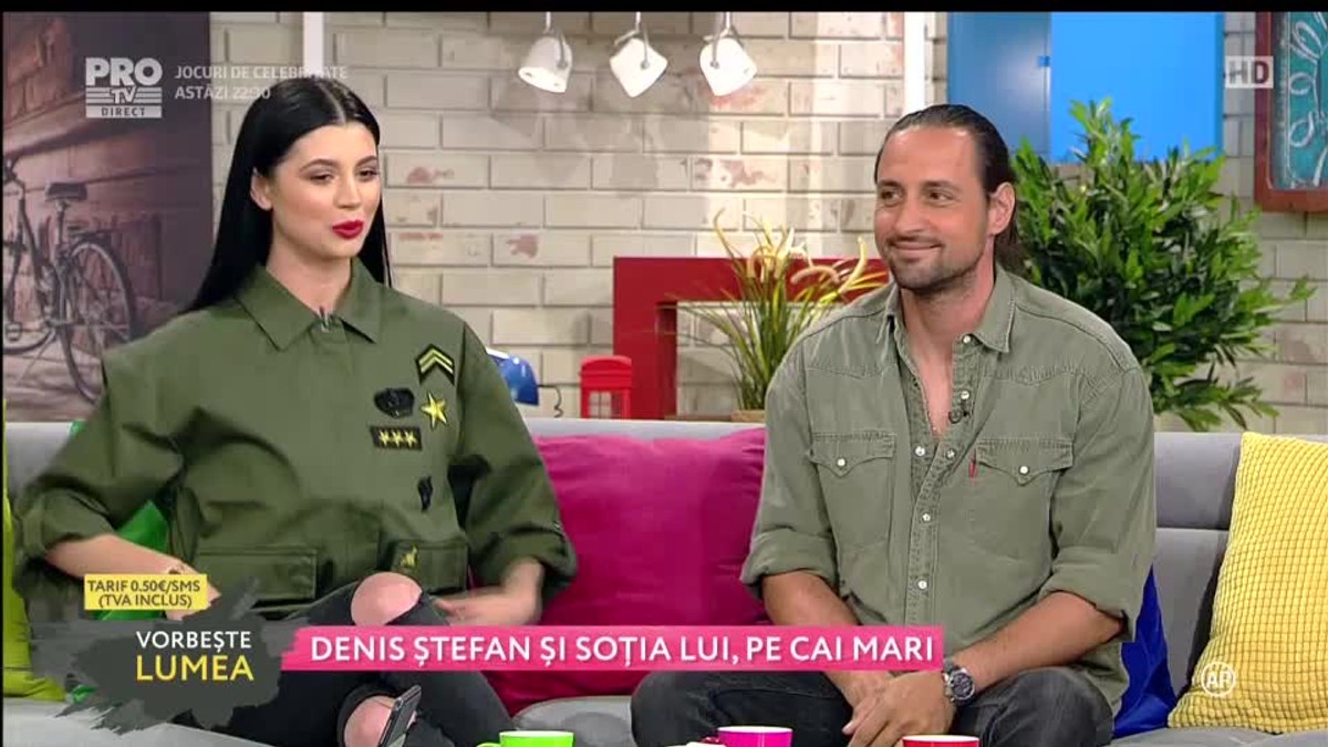 Denis Stefan Si Sotia Lui Pe Cai Mari VorbeÈ™te Lumea Pro Tv Plus